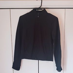 NWT Nike Dri-Fit Zip Up Black Track Jacket